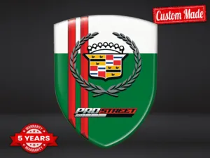 Cadillac Etichette Coprimozzo Lusso Eleganti Adesivi Cupola ST